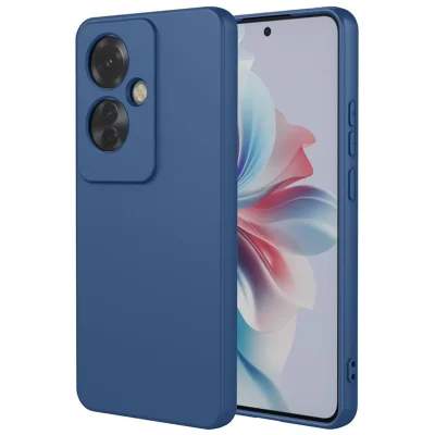 BUĞZ Oppo Reno 11f Kılıf First Silikon - Lacivert