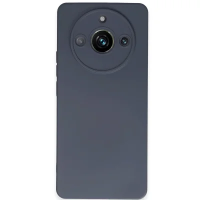 BUĞZ Realme 11 Pro Kılıf Nano İçi Kadife Silikon - Gri