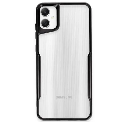 BUĞZ Samsung Galaxy A05 Kılıf Boyi Silikon Kapak - Siyah