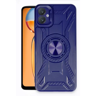 BUĞZ Samsung Galaxy A05 Kılıf Lincoln Silikon - Lacivert