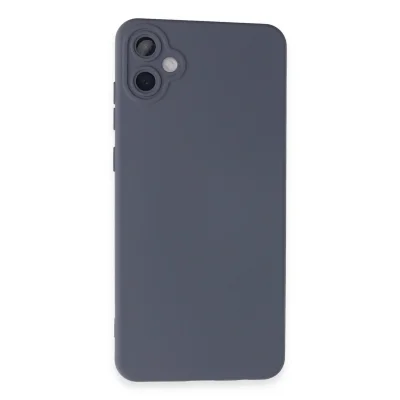 BUĞZ Samsung Galaxy A05 Kılıf Nano İçi Kadife Silikon - Gri