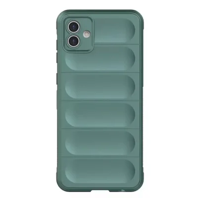 BUĞZ Samsung Galaxy A05 Kılıf Optimum Silikon - Koyu Yeşil