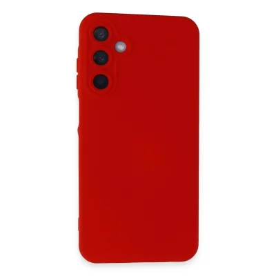 BUĞZ Samsung Galaxy A05s Kılıf Nano İçi Kadife Silikon - Kırmızı