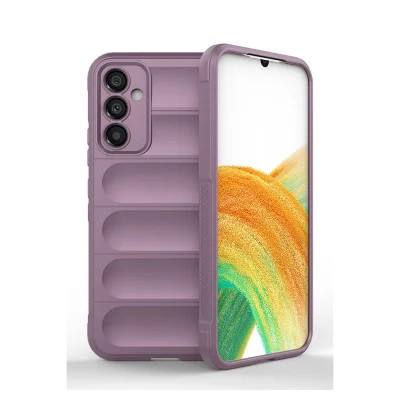 BUĞZ Samsung Galaxy A05s Kılıf Optimum Silikon - Mor