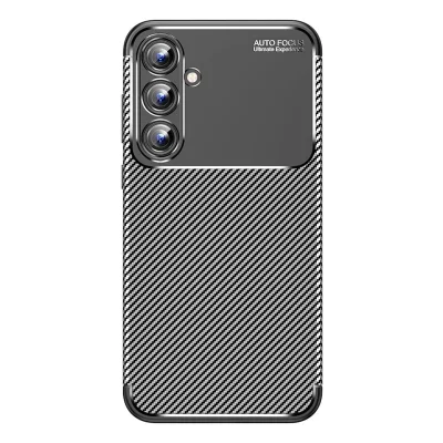 BUĞZ Samsung Galaxy A15 4g Kılıf Auto Focus Karbon Kapak - Siyah