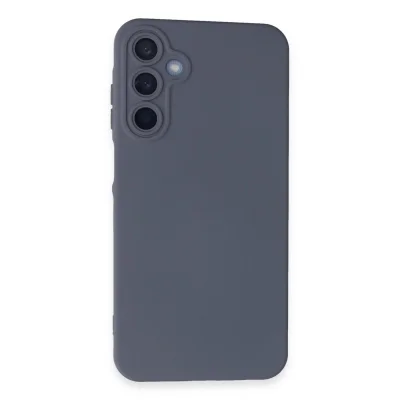 BUĞZ Samsung Galaxy A15 4g Kılıf Nano İçi Kadife Silikon - Gri