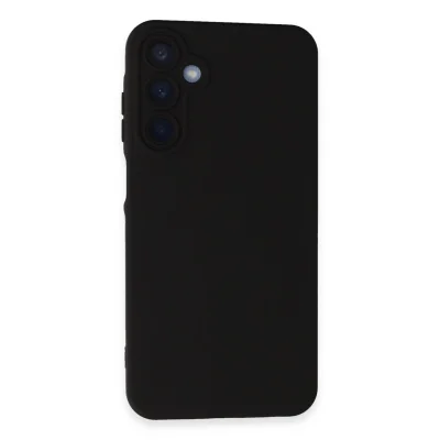 BUĞZ Samsung Galaxy A15 4g Kılıf Nano İçi Kadife Silikon - Siyah