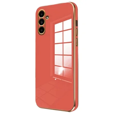 BUĞZ Samsung Galaxy A15 4g Kılıf Volet Silikon - Kırmızı