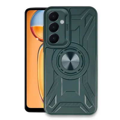 BUĞZ Samsung Galaxy A25 5g Kılıf Lincoln Silikon - Koyu Yeşil