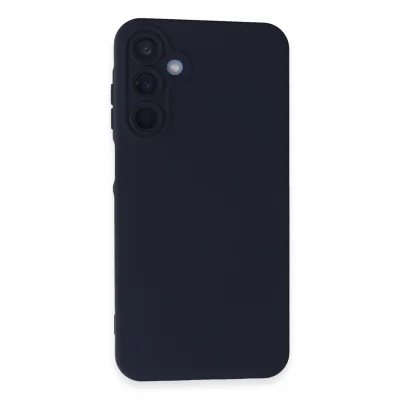 BUĞZ Samsung Galaxy A25 5g Kılıf Nano İçi Kadife Silikon - Lacivert