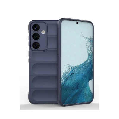 BUĞZ Samsung Galaxy S24 Kılıf Optimum Silikon - Lacivert