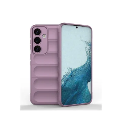 BUĞZ Samsung Galaxy S24 Kılıf Optimum Silikon - Mor