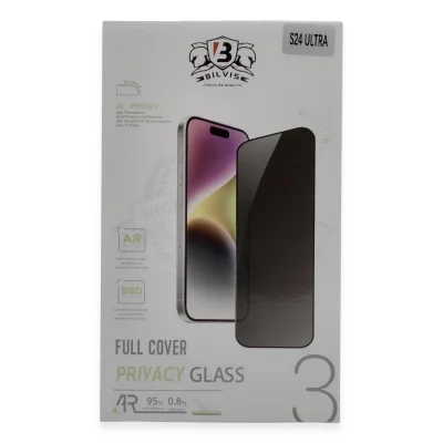 BUĞZ Samsung Galaxy S24 Ultra Bilvis Hayalet Cam Ekran Koruyucu