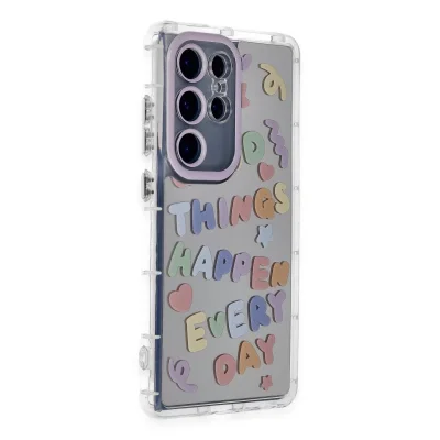 BUĞZ Samsung Galaxy S24 Ultra Kılıf Reflexion Desenli Kapak - Desen 7