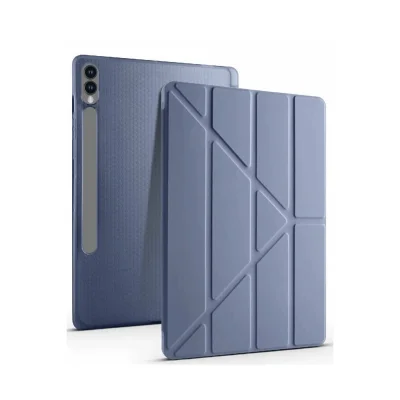 BUĞZ Samsung Galaxy X610 Tab S9 Fe Plus 12.4 Kılıf Kalemlikli Mars Tablet Kılıfı - Lavender