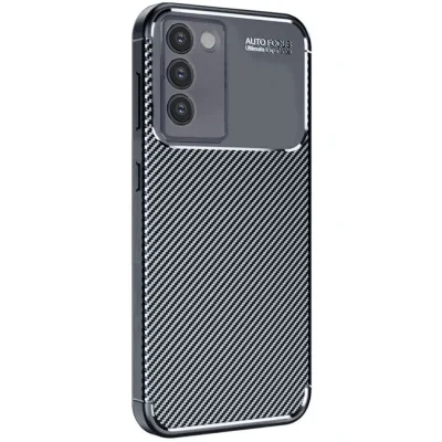 BUĞZ Vivo V30 Lite 4g Kılıf Auto Focus Karbon Kapak - Siyah