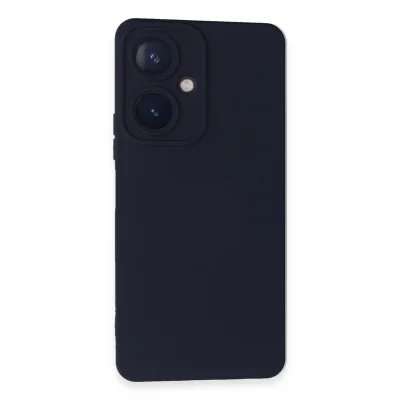 BUĞZ Vivo Y27 Kılıf Nano İçi Kadife Silikon - Lacivert