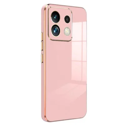 BUĞZ Xiaomi Poco M6 Pro 4g Kılıf Volet Silikon - Pembe