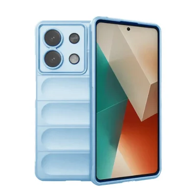 BUĞZ Xiaomi Poco X6 Kılıf Optimum Silikon - Sky Blue