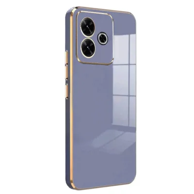 BUĞZ Xiaomi Redmi 13 4g Kılıf Volet Silikon - Mavi