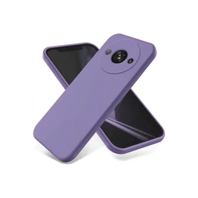 BUĞZ Xiaomi Redmi A3 4g Kılıf First Silikon - Lila