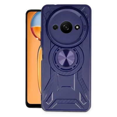 BUĞZ Xiaomi Redmi A3 4g Kılıf Lincoln Silikon - Lacivert