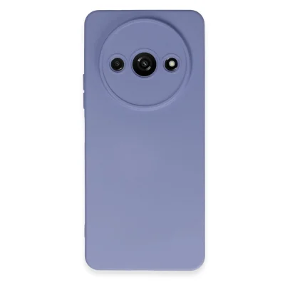 BUĞZ Xiaomi Redmi A3 4g Kılıf Nano İçi Kadife Silikon - Lila