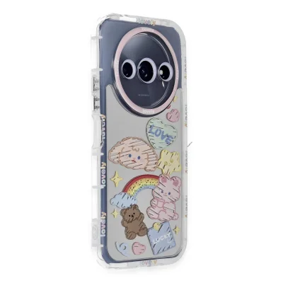 BUĞZ Xiaomi Redmi A3 4g Kılıf Reflexion Desenli Kapak - Desen 4