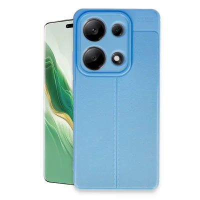 BUĞZ Xiaomi Redmi Note 13 Pro 4g Kılıf Auto Focus Kapak - Mavi