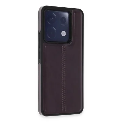 BUĞZ Xiaomi Redmi Note 13 Pro 5g Kılıf Ozzi Kapak - Derin Mor