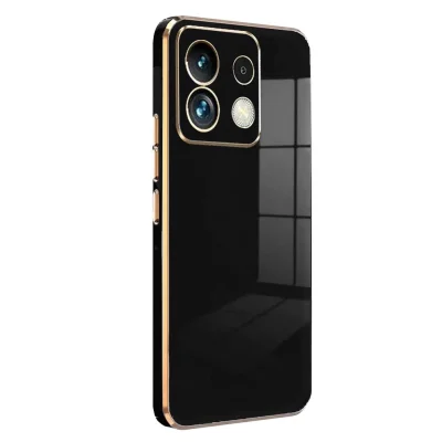 BUĞZ Xiaomi Redmi Note 13 Pro 5g Kılıf Volet Silikon - Siyah