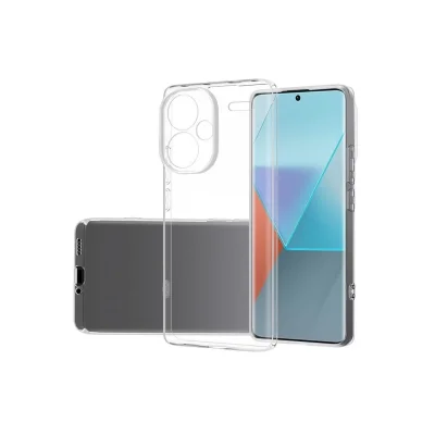 BUĞZ Xiaomi Redmi Note 13 Pro Plus Kılıf Lüx Şeffaf Silikon