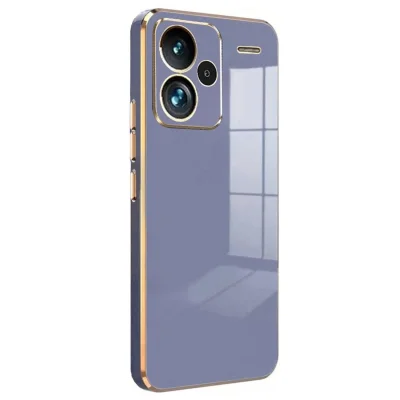 BUĞZ Xiaomi Redmi Note 13 Pro Plus Kılıf Volet Silikon - Mavi