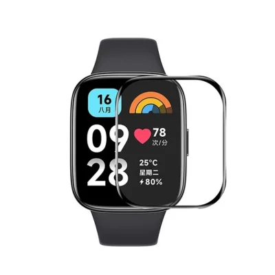 BUĞZ Xiaomi Redmi Watch 3 Active Polymer Nano Ekran Koruyucu - Şeffaf