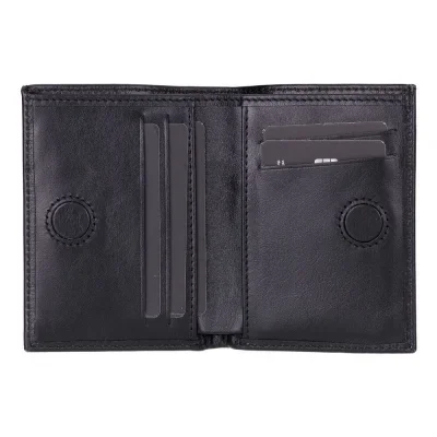  Nigra Hakiki Deri, El Yapımı Cüzdan, Rustik Siyah