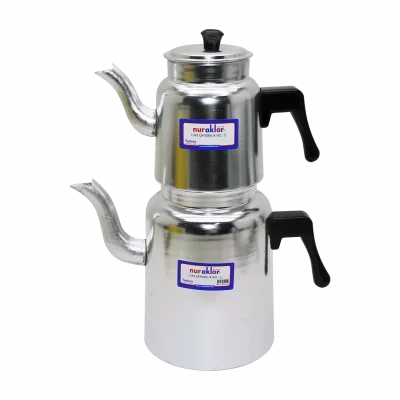 BUĞZ No-3 Lüks Alüminyum Çaydanlık Takımı Bx40