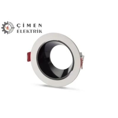  NOAS YL60 2110 Ren Beyaz Siyah Yuvarlak Spot Kasası