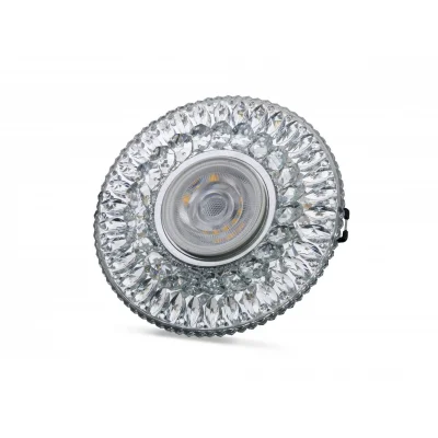  NOAS YL65 1657 İkaros Led Çerçeveli 4000K Kristal Cam Spot Kasa - Priz ve Anahtar İçin Uyumlu Çerçeve
