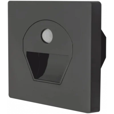  NOAS YL69 1521 1W Siyah Kasa Sensörlü Koridor Aydınlatması 6400K Beyaz Işık