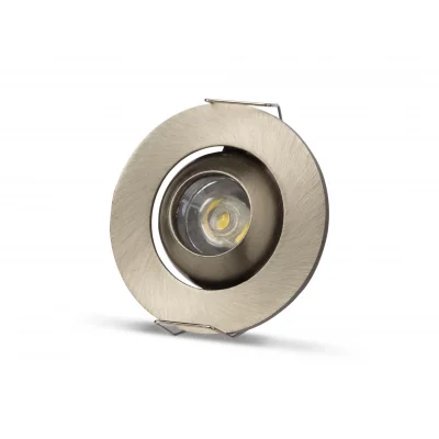 BUĞZ NOAS YL94 0103 Satin Kasa 1W Led Spot Mavi Işık
