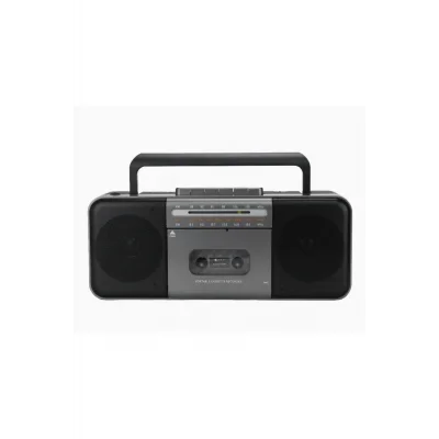 BUĞZ Nostaljik radyo FM radyo USB MP3 çalar kablosuz hoparlör Bluetooth gri 2 yıl garantili