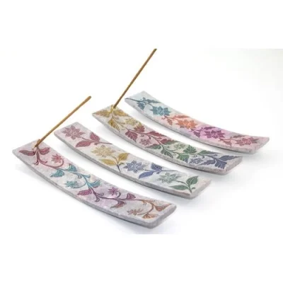  Obsidian Taşı Kayık Tütsülük