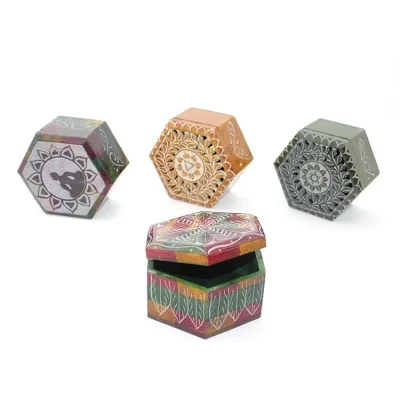 BUĞZ Obsidian Taşı Kutu Ksk2239