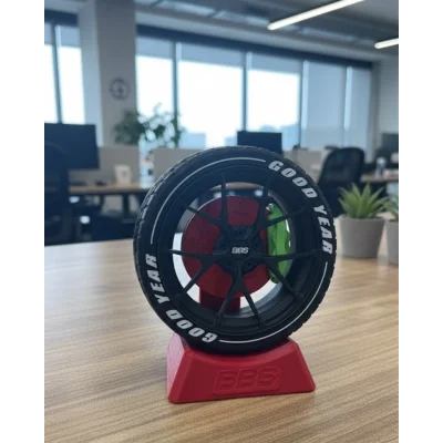 BUĞZ Ofis Masası İçin Jant Temalı Dekoratif Masa Üstü Aksesuar - Lisinya