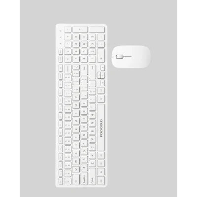 BUĞZ Ofis ve Ev Kullanımı İçin Kablosuz Klavye Fare Seti - Ergonomik ve Pratik - BUĞZ