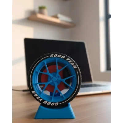 BUĞZ Ofis ve Home Office İçin Jant Temalı Dekoratif Obje