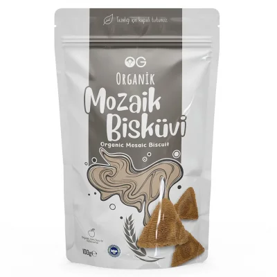 BUĞZ OG Natural Organik Mozaik Bisküvi (100 gr)