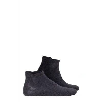 BUĞZ Oil Company Antrasit Bambu Patik Çorap UNISEX