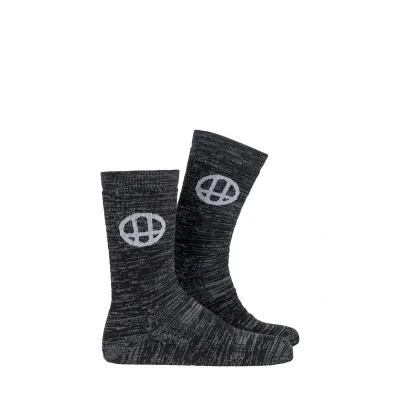 BUĞZ Oil Company Siyah Termal Yün Çorap Unisex