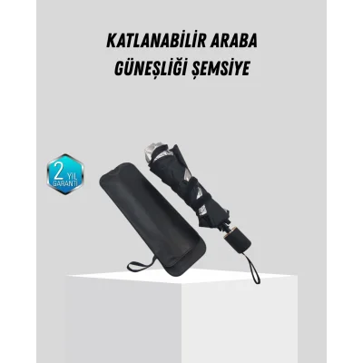 BUĞZ Ön Cam Güneşliği – Kalın Kumaş ve Cam Elyaf İskelet ile Maksimum UV Koruma